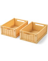 Caisses de rangement pliables Weston S "Lemon Yellow"