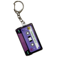 Porte-clé réfléchissant Lumibuddy "Cassette"