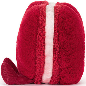 Peluche Amuseables Colette Heart Macaron Rouge Jellycat