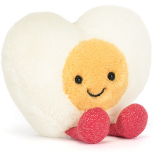 Peluche Amuseables Heart Boiled Egg (12 cm) Jellycat