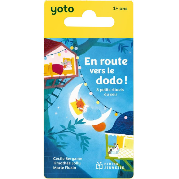 Livre audio pour YOTO "En route vers le dodo" (1-5 ans)