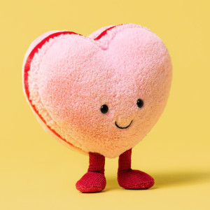 Peluche Amuseables Colette Heart Macaron (13 cm) Jellycat