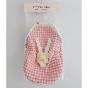 Coque pour poupon "Vichy Rose" Tiny Harlow