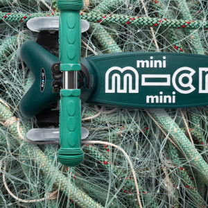 Trottinette 3 roues Mini Micro Deluxe avec roues LED Eco "Vert" (2-5 ans) 