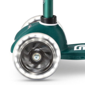 Trottinette 3 roues Mini Micro Deluxe avec roues LED Eco "Vert" (2-5 ans) 