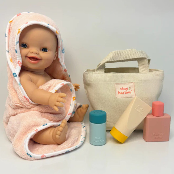 Coffret de bain pour poupon