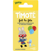 Livre audio pour YOTO "Timoté fait la fête" (2-5 ans)