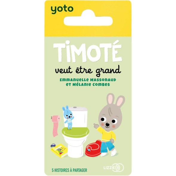 Livre audio pour YOTO "Timoté veut être grand" (2-5 ans)