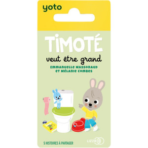 Livre audio pour YOTO "Timoté veut être grand" (2-5 ans)