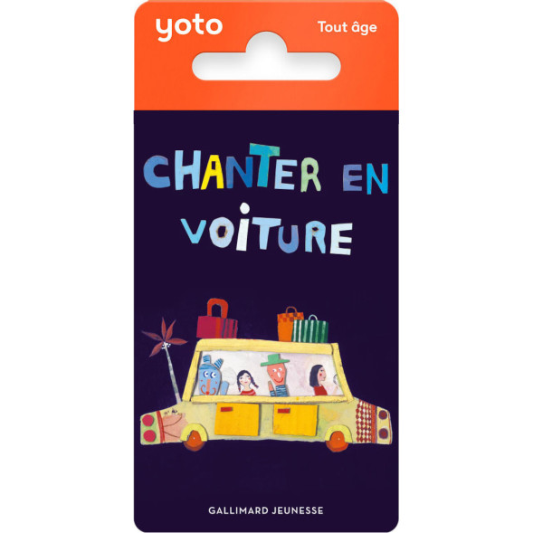 Livre audio pour YOTO "Chanter en voiture" (0-14 ans)