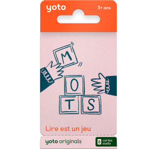 Livre audio pour YOTO "Lire est un jeu" (x8) (3-5 ans)