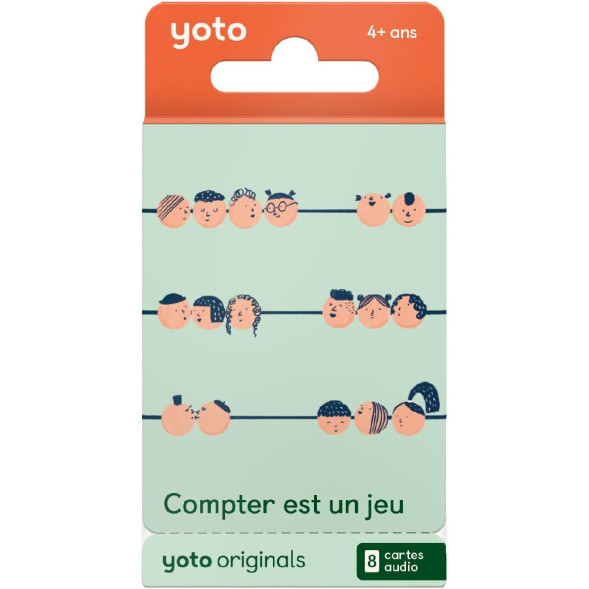 Livre audio pour YOTO "Compter est un jeu" (x8) (4-6 ans)