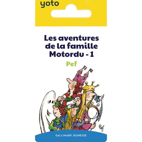 Livre audio pour YOTO "Les aventures de la famille Motordu (Tome 1)" (5-10 ans)