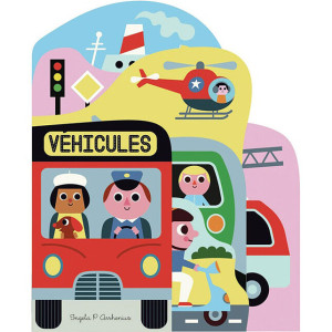 Livre bébé imagier en carton "Véhicules" (0-3 ans) d'Ingela P. Arrhenius marcel & joachim
