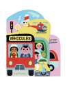 Livre bébé imagier en carton "Véhicules" (0-3 ans)