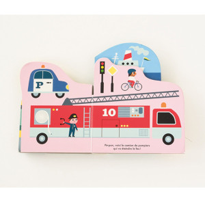 Livre bébé imagier en carton "Véhicules" (0-3 ans) d'Ingela P. Arrhenius marcel & joachim