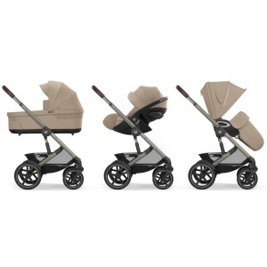 Poussette Talos S LUX "Almond Beige" Cybex
