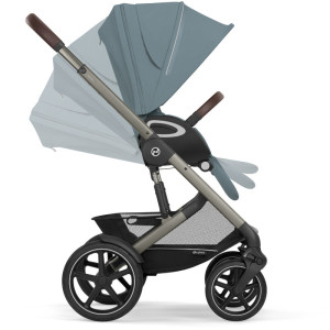 Poussette Talos S LUX "Stormy Blue" Cybex