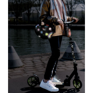 Stickers réflechissants pour vélo "Nouilles"