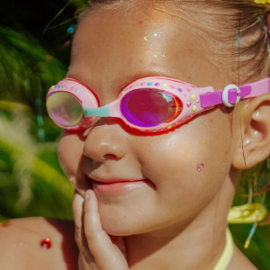 Lunettes de natation anti-UV (3-10 ans) "Tropical Paradise" Bling2o