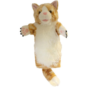 Marionette à bras "Chat Ginger" (1 an et +) The Puppet Company
