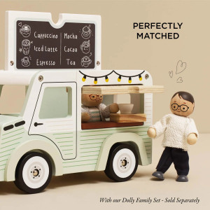 Camionnette en bois "Café Truck" (3 ans et +) Le Toy Van