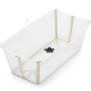 Baignoire bébé pliable Flexi Bath "Beige Sable" (0-4 ans) Stokke