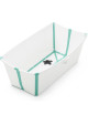 Baignoire bébé pliable Flexi Bath "Blanc/Aqua" (0-4 ans)