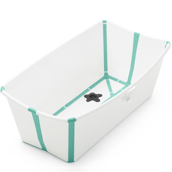 Baignoire bébé pliable Flexi Bath "Blanc/Aqua" (0-4 ans)