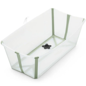 Baignoire bébé pliable Flexi Bath "Sauge" (0-4 ans) Stokke