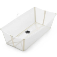 Baignoire bébé pliable Flexi Bath X-Large "Beige Sable" (0-6 ans)