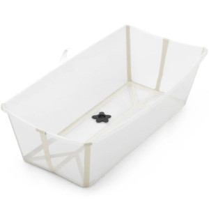 Baignoire bébé pliable Flexi Bath  X-Large "Beige Sable" Stokke
