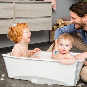 Baignoire bébé pliable Flexi Bath  X-Large "Blanc" Stokke