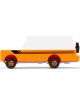 Voiture en bois massif "Rio Grande Mule Orange" (8,4 cm)