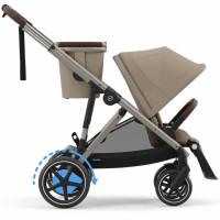  Poussette électrique eGazelle S "Almond Beige" Cybex