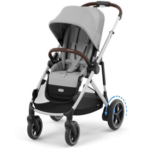  Poussette électrique eGazelle S "Stone Grey" Cybex