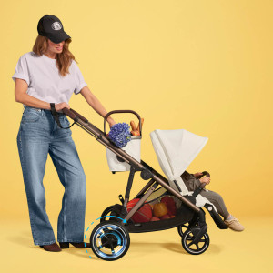  Poussette électrique eGazelle S "Stone Grey" Cybex