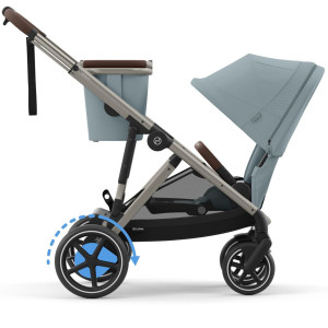  Poussette électrique eGazelle S "Stormy Blue" Cybex