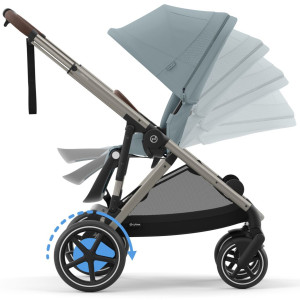  Poussette électrique eGazelle S "Stormy Blue" Cybex