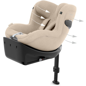 Siège Auto Sirona Ti (0-4 ans) Plus "Cozy Beige"