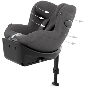 Siège Auto Sirona Ti (0-4 ans) Plus "Mirage Grey" Cybex