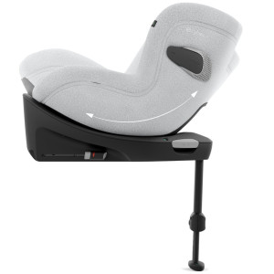 Siège Auto Sirona Ti (0-4 ans) Plus "Platinum White" Cybex