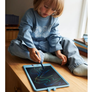Tablette magique de dessin Zora 10 pouces "Tiger Beach blue" (4 ans et +) Liewood