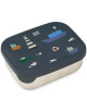 Boîte Lunchbox en inox et silicone Arthur "Sailing"