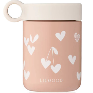 Boîte repas Thermos en inox Kian "Sweethearts" (350 ml) Liewood