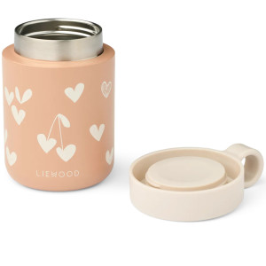 Boîte repas Thermos en inox Kian "Sweethearts" (350 ml) Liewood