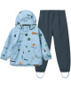 Ensemble imperméable (Veste + Pantalon) Pedia "Fun Beach Blue"