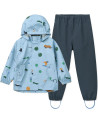 Ensemble enfant (Veste + Pantalon) imperméable Pedia "Fun Beach blue" Liewood
