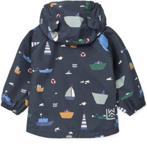 Ensemble imperméable enfant (Veste + Salopette) Manu "Sailing Classic navy" Liewood