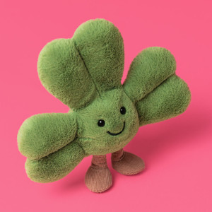 Peluche Amuseables Siofra Shamrock le Trèfle (15 cm) Jellycat